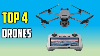 Top 4 Best Drones in 2024  The Best Drones Reviews [upl. by Nilre]