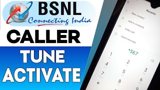 bsnl caller tune activation processbsnl caller tune kaise set kare  how to set caller tune in bsnl [upl. by Donaghue383]