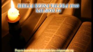 Biblia HabladaBIBLIA REINA VALERA 1960 SALMOS 34 [upl. by Jocko]