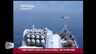 MH370 Chinese vessels heading to search area [upl. by Auqenat]