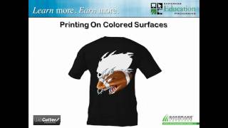 USCutter and Sawgrass Present Digital Garment Printing With ChromaBlast [upl. by Derward]