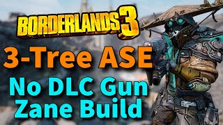 Borderlands 3  BEST No DLC Gun Zane Build  3Tree ASE  2024 Mayhem 11  Save File [upl. by Valeda477]