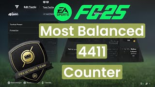 EA FC 25 Best Rivals amp Champs Balanced Counter Attacking Custom Tactics Instructions Useable For All [upl. by Hinson184]