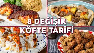 Klasik Köfte Yapmaktan Sıkılanlara 8 Değişik Köfte Tarifi  Köfte Tarifleri  Yemekcom [upl. by Marcoux]