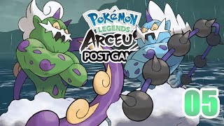 จับโปเกม่อน TORNADUS และ THUNDERUS   POKEMON LEGENDS ARCEUS POSTGAME EP05 [upl. by Ludly]