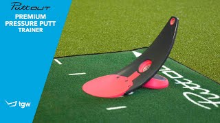 PuttOUT Premium Pressure Putt Trainer Review by TGW [upl. by Onirefez476]