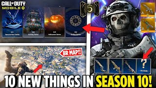 10 New Things In Season 10  5th Anniversary  Test Server  Series Armory amp New BR Map Codm [upl. by Sholes596]