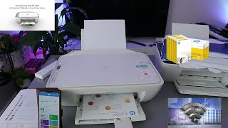 HP Deskjet AllInOne Printer Learn How To Connect To WIFI Network [upl. by Torr]