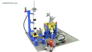 LEGO Classic Space 483 Alpha 1 Rocket Base Review 1978 set [upl. by Donough167]