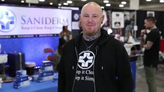 Award Winning Australian Tattoo Artist Brad Doult on Using Saniderm [upl. by Yetak]