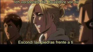 Shingeki no kyojin  bauklötze sub esp [upl. by Kazmirci194]