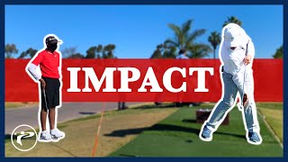 Golf Impact Position amp Drills  MAJOR COMPRESSION [upl. by Siradal]