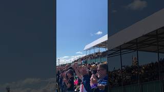 Lewis Hamilton wins the 2024 British Grand Prix  Fan reaction from Copse Corner Silverstone [upl. by Eimaral651]