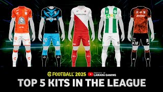 Top 5 kits in the League • Special kits eFootball 2025 mobile [upl. by Anitnegra892]