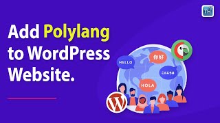 How to add Language Switcher in WordPress Website  Add Polylang 2024 [upl. by Asiel]