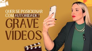 O MAIOR INVESTIMENTO PARA CRESCER NAS REDES SOCIAIS GRAVAR VÍDEOS  POSICIONESE COM AUTORIDADE [upl. by Nicholas778]