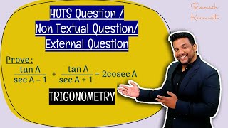 Hots Questions  Class 10  Maths  SSC  Trigonometry  Geometry  Must watch [upl. by Ocsisnarf]