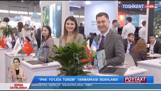 Poytaxt  «Ipak yolida turizm» yarmarkasi boshlandi 21112024 [upl. by Adorl853]