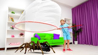 Insect Adventure Bug Catching at Home with Pretend Play amp Learn 🐜🔍🌿 [upl. by Ardnatal]