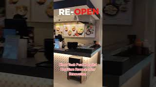 Khoo Teck Puat Hospital Kopitiam reopen after renovation food [upl. by Kubis]