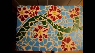 How to create a mosaic tile art piece [upl. by Darrick517]