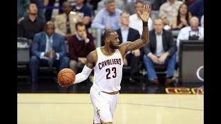 LeBron Becomes 1st To Average TripleDouble In Finals [upl. by Lairea303]