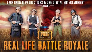 PUBG INDIA REAL LIFE BATTLE ROYALE [upl. by Boswall]