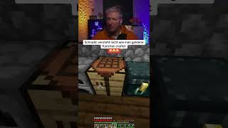 Schradin Versteht nicht wie man goldene Karotten Craftet 😂😂😂minecraft minecraftmemes twitch [upl. by Mungovan]