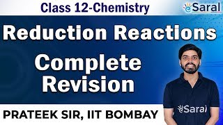 Reduction Reaction Revision  Organic Chemistry Class 12 JEE NEET [upl. by Ayikin520]