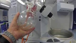 Removing Solvent by Rotary Evaporation [upl. by Annadal407]