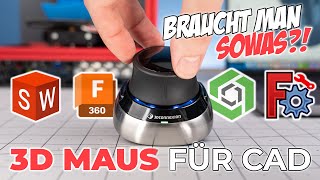 3D MAUS für CAD  Was kann eine 3Dconnexion SpaceMouse Wireless [upl. by Eissert320]