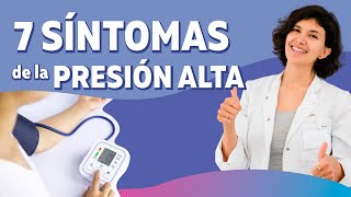 HIPERTENSIÓN 7 SINTOMAS principales que indican presión elevada ¿Como saber si tengo presión alta [upl. by Oirobil]