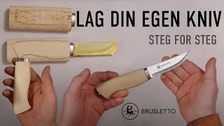 Lag din egen kniv  Steg for steg [upl. by Enamrahs448]