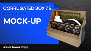 Corrugated Mock Up 7 3 [upl. by Nodanrb]