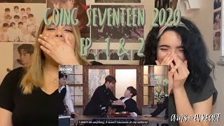 Going Seventeen 2020 Episodes 1 amp 2  Ams amp Ev React [upl. by Tertius]