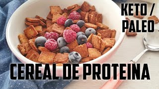 CEREAL DE PROTEINA  SASCHA FITNESS  ANA SANTA [upl. by Dorine]