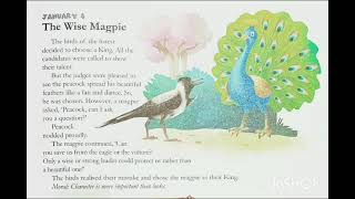 THE WISE MAGPIE 💝💝 NICE STORY  A SHORT STORY IN ENGLISH  NARRATED BY KVNR ELURU  ENG amp TEL 💝 [upl. by Yelwar]