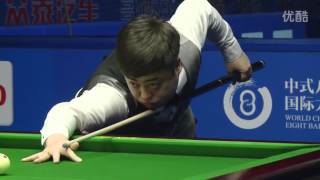 Alex Pagulayan VS Yu Haitao  2016 World Chinese 8 Ball Masters [upl. by Mitinger]