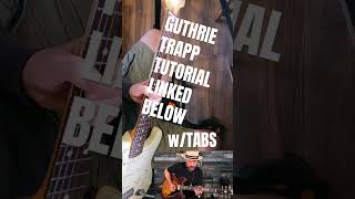 Guthrie Trapp Minor Blues Lesson with Tabs shorts [upl. by Perdita902]