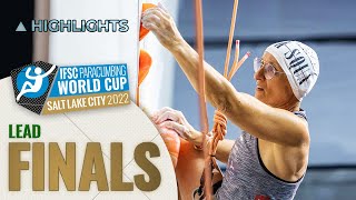 Paraclimbing finals highlights  Salt Lake City 2022 [upl. by Emmer]