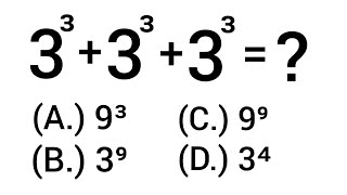 A Nice Exponents Problem [upl. by Raynold18]