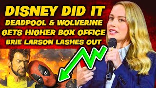 ITS OVER Brie Larsons Woke Partner FIRED By Disney Amid Ryan Reynolds BILLIONS DOLLAR HIT [upl. by Petronella]