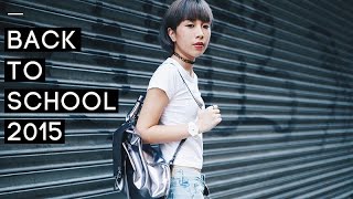 OUTFIT  ✖ 2015 BACK TO SCHOOL OUTFIT IDEAS 番學穿搭✖  IMIUZANGELA [upl. by Nevin]