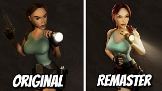 Tomb Raider 46 Remastered EARLY Graphics Comparison [upl. by Adnaugal533]