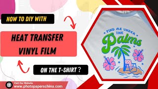 Unleash Creativity with Colorful PU Heat Transfer Vinyl  Easy DIY TShirt Designs with Cricut [upl. by Golden881]