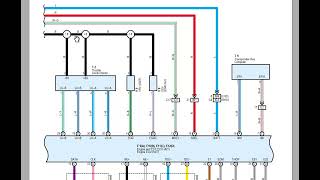 1KZTE ECU Wiring Diagram to ECU explain [upl. by Assirroc]