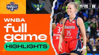 Dallas Wings vs Washington Mystics  FULL GAME HIGHLIGHTS  September 3 2024 [upl. by Elfstan]