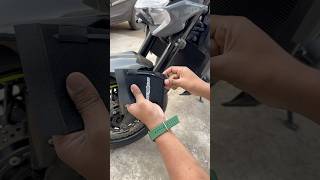 Installing Fork Seal Cover on my z900 z900kawasaki ninja Forkseal shockersleeves [upl. by Henn]