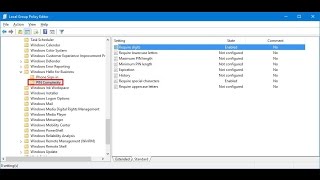 How To Enable PIN Complexity On Windows 10 [upl. by Yojenitsirk]