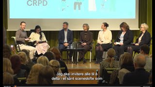 Panelsamtale Implementering av CRPD i kommunene  hva skal til [upl. by Aticilef528]